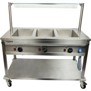 SARO Bain Marie Trolley BT-2