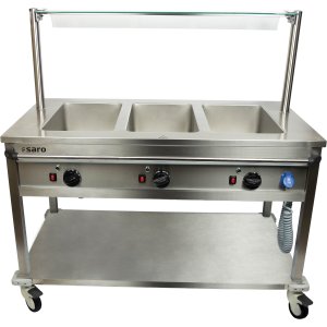 SARO Bain Marie Trolley BT-3