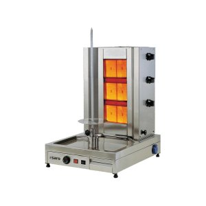 SARO Gas-Döner- / Gyrosgrill 3 Brenner Modell Tilla 3