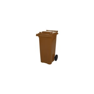 SARO 2 Rad Müllgroßbehälter 120 Liter  -braun- Modell MGB120BR