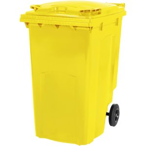 SARO 2 Rad Müllgroßbehälter 240 Liter  -gelb-Modell MGB240GE