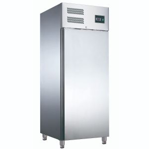 ZORRO Gewerbekühlschrank ZGN 650 TN | 600 Liter | Edelstahl | 2/1 GN