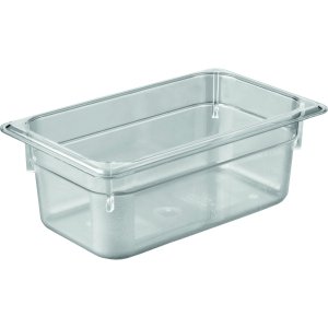 Gastronormbehälter Polycarbonat 1/4 GN 65 - 150 mm tief
