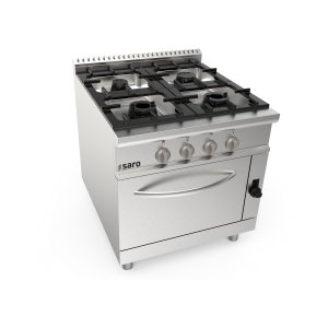 SARO Gasherd +Gasofen  4 Brenner Modell LQ / CUG4NG