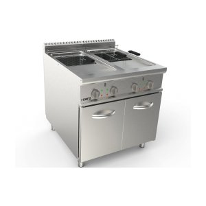 SARO Elektrofritteuse 2 x 21 L  Modell LQ / FRE2V21