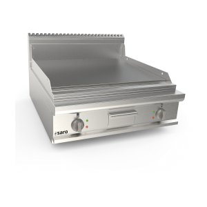 SARO Elektrogriddleplatte 800mm breit Tisch glatt Modell LQ / FTE4BBL