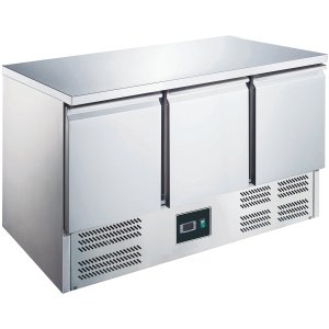 SARO Kühltisch mit 3 Türen, Modell ES 903 S/S TOP