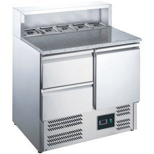 SARO Pizzatisch mit Aufsatz Modell EPS 900 1/2