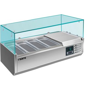 SARO Aufsatzkühlvitrine Modell EVRX 1200/380