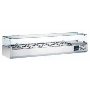 SARO Aufsatzkühlvitrine Modell EVRX 1500/380