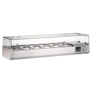 SARO Aufsatzkühlvitrine Modell EVRX 1600/380