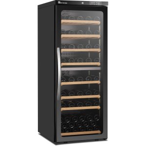 SARO 2-Zonen Weinkühlschrank mit Glastür, Modell CV 350 PV 2T