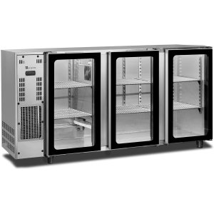 SARO Backbarcooler mit 3 Glastüren, Modell FGB 351-206 A PV