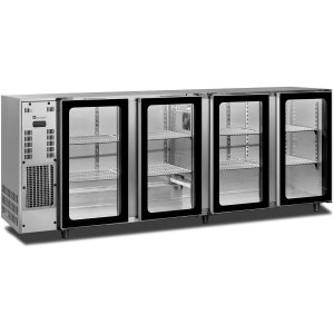SARO Backbarcooler mit 4 Glastüren, Modell FGB 451-267 A PV