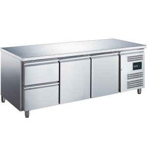 ZORRO Kühltisch ZGN 3110 TN | 2 Türen / 2 Schubladen | 1795x700mm | 1/1 GN