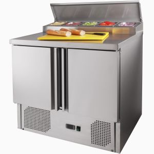 ZORRO Belegstation ZPS 200 | 2 Türen | 900x700mm | für 5 x 1/6 GN Behälter